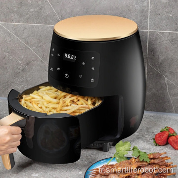 Friteuse à air rapide et plus saine pour aliments frits 4.5L